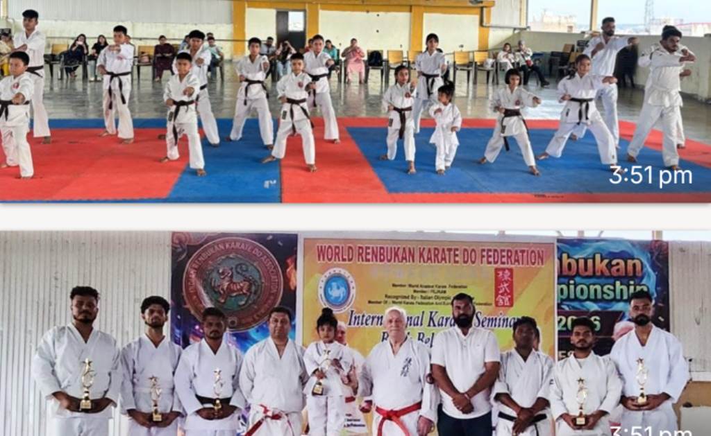 Purvi Bhatia the Youngest Karate Practitioner at Fighter Sports Zone Trained Under Grand Master Pietro Zoppa from Italy at the Age of Four Walia